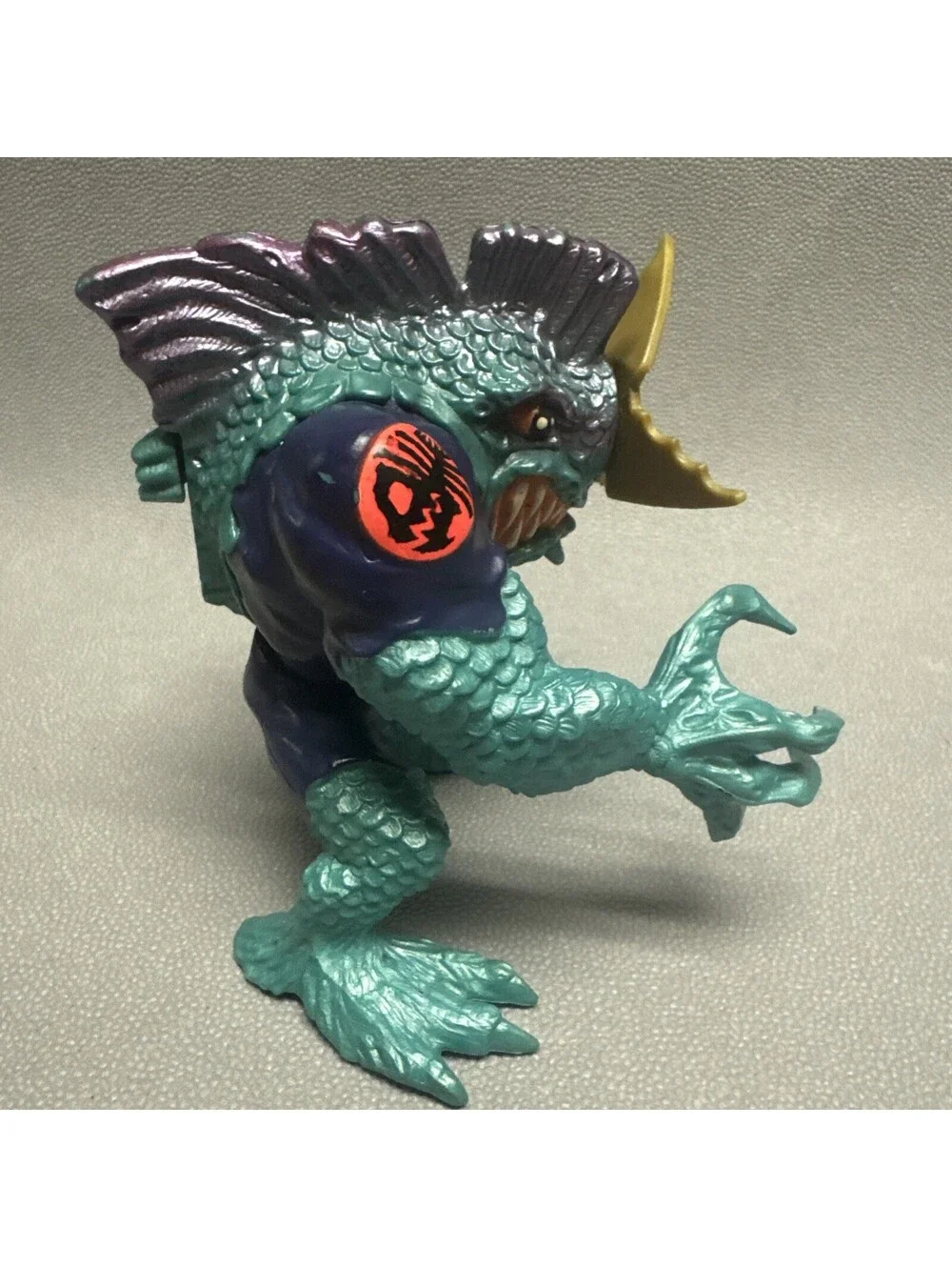 Slash Vintage Street Sharks Action Figure 1994 Mattel Drill Nose Works-No Dill